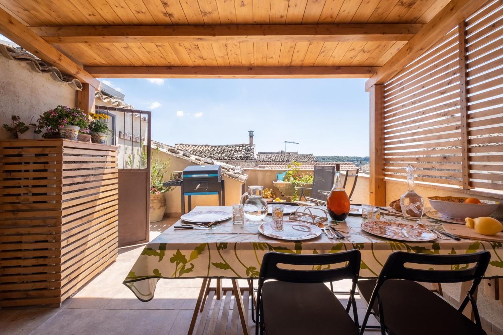 Si-Moutique Le Case Degli Avi Barocche, Con Terrazza Panoramica モーディカ エクステリア 写真