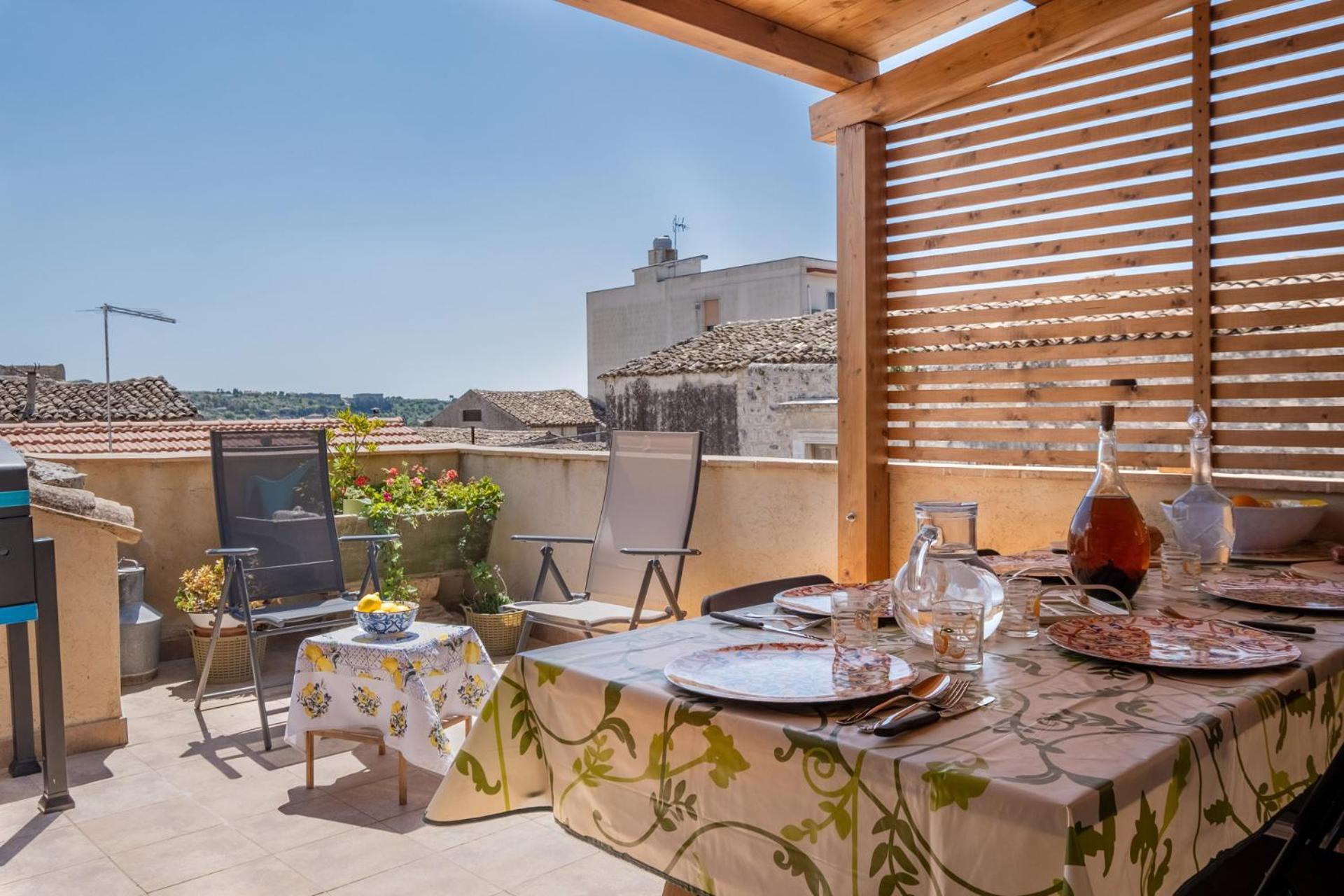 Si-Moutique Le Case Degli Avi Barocche, Con Terrazza Panoramica モーディカ エクステリア 写真